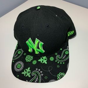 New Era Cap Black/ Green